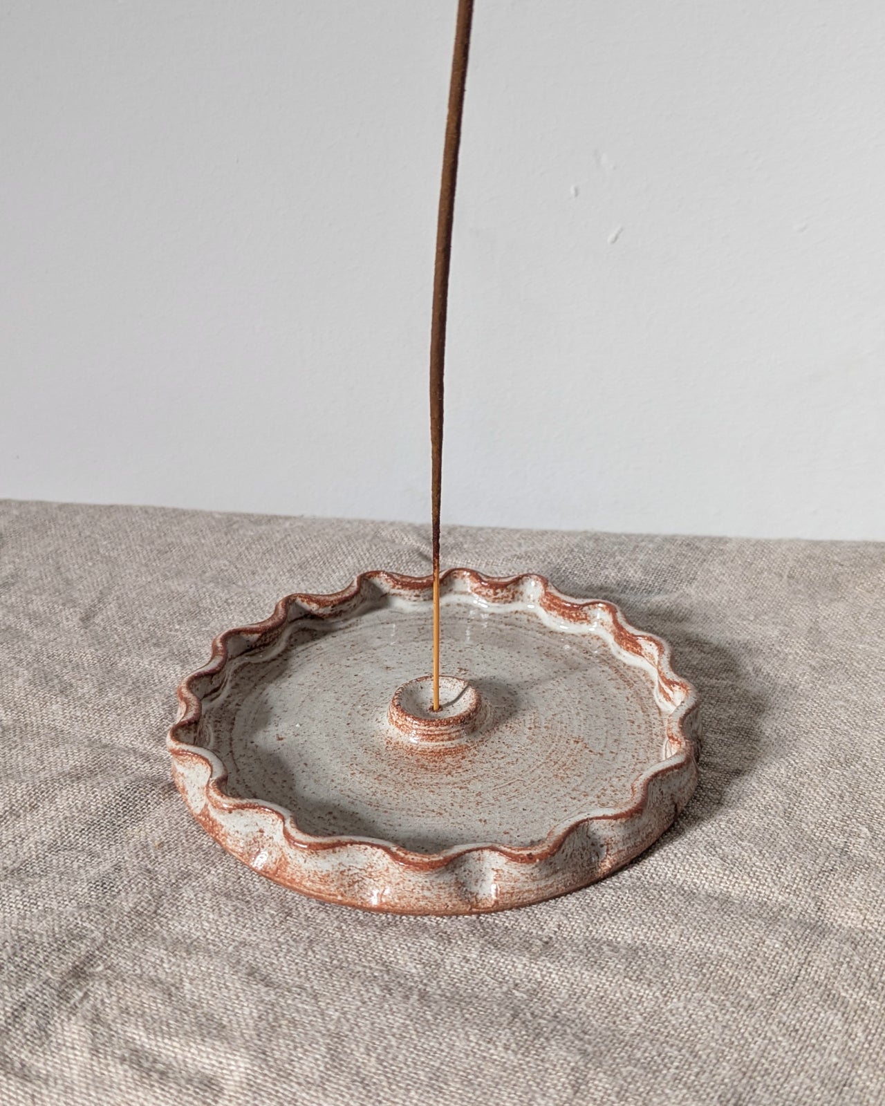 Frilly Edge Incense Holder #2