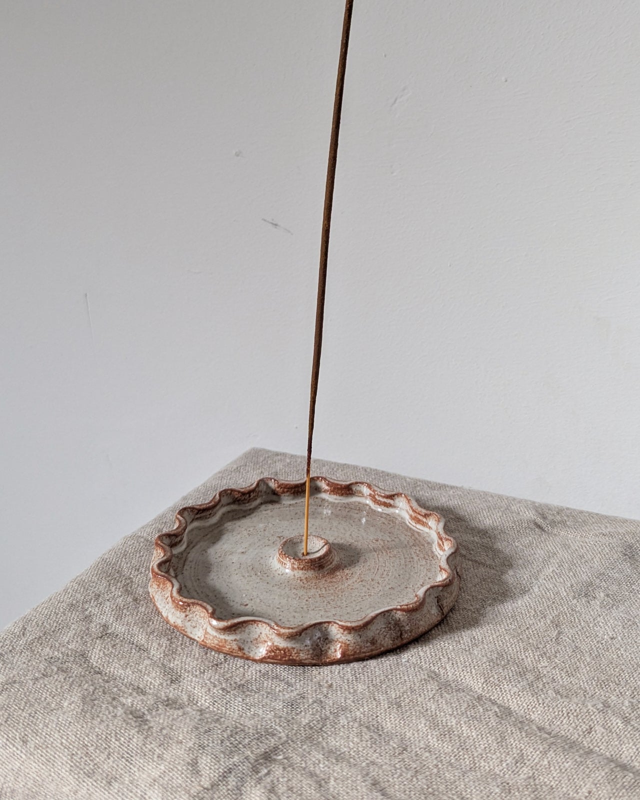 Frilly Edge Incense Holder #2