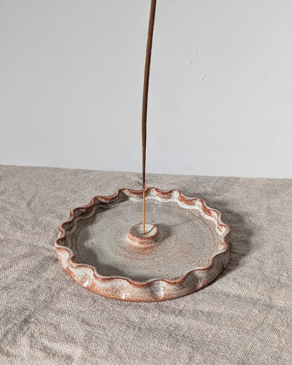 Frilly Edge Incense Holder #2