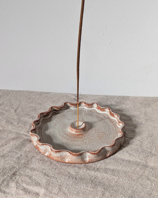 Frilly Edge Incense Holder #2